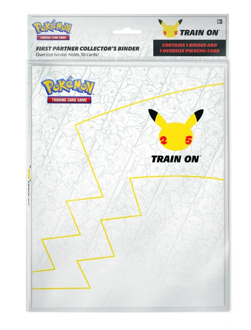 Pokemon First Partner Collector’s Binder (Holds 30 Jumbo-Sized Cards)